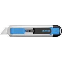 Couteau r&eacute;tractable SECUNORM 525 avec lame trap&eacute;zoidale no 99, 21 mm, Robuste, Prise en Aluminium Cantin et fils