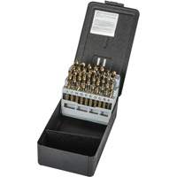 Heavy-duty Screw Machine Drill Bit Set, 26 Pieces, High Speed Cobalt Cantin et fils