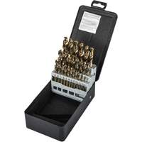 Heavy-duty Screw Machine Drill Bit Set, 29 Pieces, High Speed Cobalt Cantin et fils