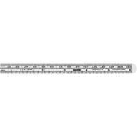 Economy Precision Flexible Ruler, 6-1/2" L, Steel Cantin et fils