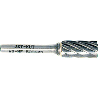 A5-NF JET-KUT&reg; Cylindrical Shape Bur for Aluminum/Non-ferrous Materials, 1/2" Dia., 1/4" Shank Cantin et fils