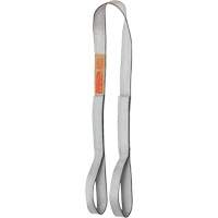 &eacute;lingue en toile de nylon, Oeillet double, 4" la x 10' lo Cantin et fils