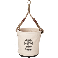 Bucket Tool Pouch, 12" L x 12" W x 12" H, Canvas, Beige Cantin et fils
