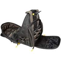Techgear 53-Pocket Tool Backpack, 16" L x 13-1/4" W, Black, Polyester Cantin et fils