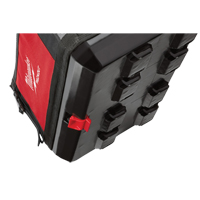 Packout Tote, Ballistic Nylon, 32 Pockets, Black/Red Cantin et fils