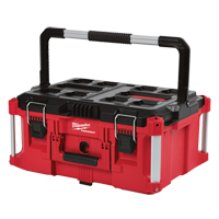 Packout Large Tool box, 22" x 16" x 11", Black/Red Cantin et fils