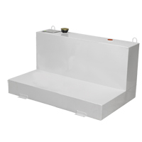 R&eacute;servoir de transfert pour carburant en acier, Acier, Capacit&eacute; 100 gal., Blanc Cantin et fils