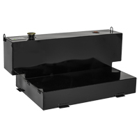 R&eacute;servoir de transfert pour carburant en acier, Acier, Capacit&eacute; 100 gal., Noir Cantin et fils