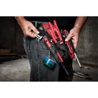 &eacute;tui utilitaire compact, Porte-outil multiple, Nylon, 7 Poches Cantin et fils