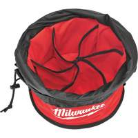 Parachute Organizer Bag, 11-4/5" L x 11-4/5" W x 11" H, Nylon, Black/Red Cantin et fils