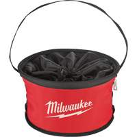 Parachute Organizer Bag, 11-4/5" L x 11-4/5" W x 11" H, Nylon, Black/Red Cantin et fils