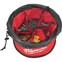 Parachute Organizer Bag, 11-4/5" L x 11-4/5" W x 11" H, Nylon, Black/Red Cantin et fils