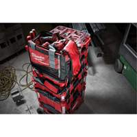 Packout Tool Bag, Ballistic Nylon, 8 Pockets, Black/Red Cantin et fils