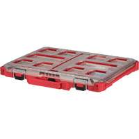 Packout Low-Profile Organizer, 19-3/4" x 16-2/5" x 2-1/2", Black/Red Cantin et fils