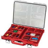 Packout Low-Profile Organizer, 19-3/4" x 16-2/5" x 2-1/2", Black/Red Cantin et fils