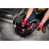 Packout Backpack, 15-3/4" L x 11-4/5" W, Black/Red, Ballistic Cantin et fils