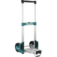 Trolley for Interlocking Cases, 11" W x 12" L, 276 lbs. Cap., Rubber Wheels Cantin et fils