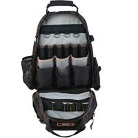 Arsenal&reg; 5843 Tool Backpack, 13-1/2" L x 8-1/2" W, Black, Polyester Cantin et fils
