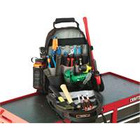 Arsenal&reg; 5843 Tool Backpack, 13-1/2" L x 8-1/2" W, Black, Polyester Cantin et fils