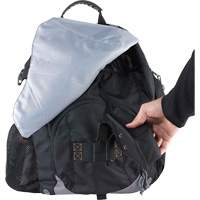 Arsenal&reg; 5143 Tool Backpack, 15" L x 8" W, Black, Polyester Cantin et fils