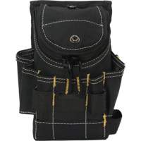 Porte-outils pour personnel en entretien, Porte-outil multiple, Polyester, 5 Poches Cantin et fils