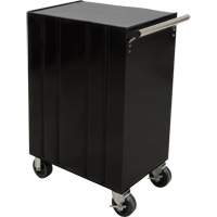 Chariot &agrave; outils industriel, 7 tiroirs, 27" la x 18-3/4" p x 39" h, Noir Cantin et fils