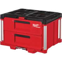 Packout 2-Drawer Tool Box, 16-1/3" x 14-1/3" x 22-1/5", Red Cantin et fils