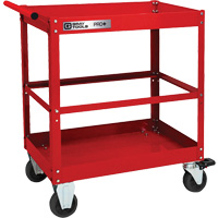 Chariot utilitaire robuste s&eacute;rie PRO+, 2 tiers, 30-1/5" x 38-1/3" x 19-1/2" Cantin et fils