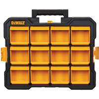 Organisateur Flip-Bin, 3-7/8" la x 17-3/4" p x 13-7/8" h, Noir/Jaune Cantin et fils