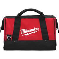 Soft Sided Contractor's Bag, Black/Red Cantin et fils