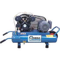 Compresseurs d'air s&eacute;rie entrepreneur, &eacute;lectrique, 6,6 gal. (8 gal. US), 125 PSI, 115/1 V Cantin et fils
