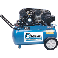 Compresseurs d'air s&eacute;rie professionnelle, &eacute;lectrique, 16,6 gal. (20 gal. US), 135 PSI, 115/1 V Cantin et fils