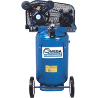 Compresseurs d'air s&eacute;rie professionnelle, &eacute;lectrique, 16,6 gal. (20 gal. US), 125 PSI, 115/1 V Cantin et fils