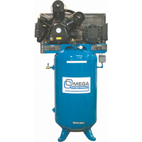 Industrial Series Air Compressors - Vertical Compressors - Two Stage, 66.6 Gal. (80 US Gal) Cantin et fils