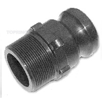 2" Wet Vac Male Drum Adaptor Cantin et fils