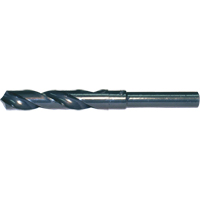 CLE-FORCE 1/2" Reduced Shank Drill Bit, 1/2", High Speed Steel, 3-1/8" Flute, 118° Point Cantin et fils