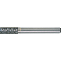 CLEVELAND Solid Carbide Burrs - Cylinder Shape with End Cut, SB-43, 1/8" Dia., 1/8" Shank, 9/16" Depth of Cut Cantin et fils