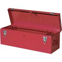 TB26 Steel Hand Tool Box, 8-3/4" D x 26" W x 9-3/8" H, Red Cantin et fils