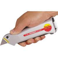 Couteau Hidden Edge, 19 mm, Acier, Prise en Aluminium Cantin et fils
