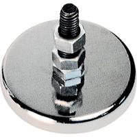 Low Profile Cup Magnets, 1-1/4" Dia., 7 lbs. Pull Cantin et fils