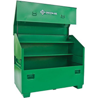 Jobsite Chest, 60" W x 30" D x 48" H, Green Cantin et fils