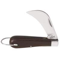 Pocket Knife with Hawkbill Slitting Blade, 2-5/8" Blade, Carbon Steel Blade, Plastic Handle Cantin et fils