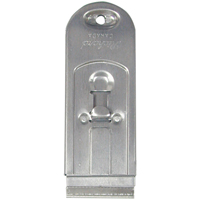 Grattoirs &agrave; lame de rasoir r&eacute;tractable, Lame Acier &agrave; haute teneur en carbone, Largeur 1-1/2", Manche M&eacute;tal Cantin et fils