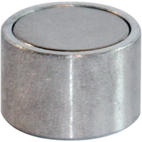 Cylindrical Fixture Magnet Assemblies, 5/8" Dia., 4.35 lbs. Pull Cantin et fils
