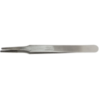 Tweezers - Flat Round Tips, Straight - 4.75" (120 mm) Cantin et fils