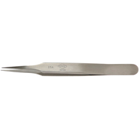 Tweezers - Pointed Tip, Straight Relieved Cantin et fils