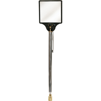 Miroir d'inspection &agrave; aimant, Carr&eacute;e, 2" lo x 2" la, T&eacute;lescopique Cantin et fils