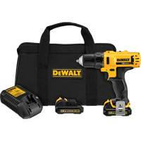 Max Drill Driver Kit, Lithium-Ion, 12 V, 3/8" Chuck, 189 UWO Torque Cantin et fils