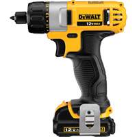 Ensemble de tournevis max, 1/4", 12 V, 160 UWO couple max., Lithium-ion bloc-pile Cantin et fils
