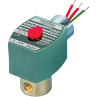 2-Way Direct Acting Solenoid Valves, 1/8" Pipe, 140 PSI Cantin et fils
